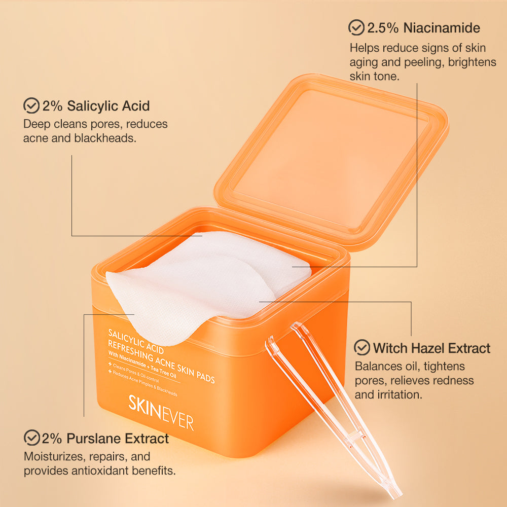 Skinever Salicylic Acid Acne Pads