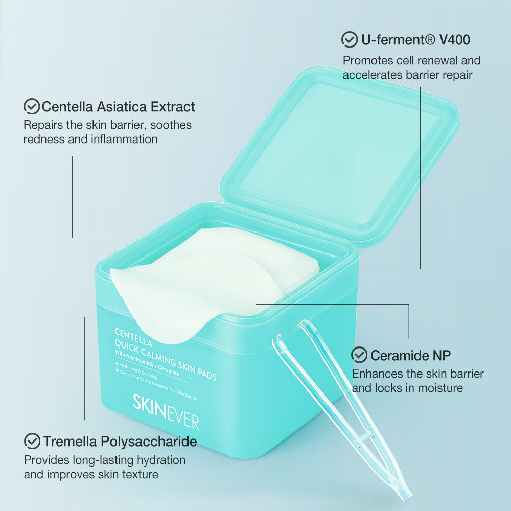 Skinever Centella Skin Pads